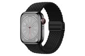 Smartklokke - Tilbehør - Lippa Apple Watch Nylon Strap incl. Magnetic Lock 42/44/45/46/49 mm - Black - LPAW143