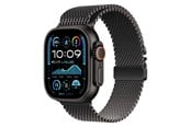 Smartklokke - Tilbehør - Lippa Apple Watch Stainless Steel incl. Lock 42/44/45/46/49 mm - Black - LPAW131