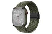 Smartklokke - Tilbehør - Lippa Apple Watch Nylon Strap incl. Magnetic Clasp 38/40/41/42 mm - Green - LPAW139