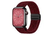 Smartklokke - Tilbehør - Lippa Apple Watch Nylon Strap incl. Magnetic Clasp 38/40/41 mm - Red - LPAW141