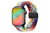 Smartklokke - Tilbehør - Lippa Apple Watch Nylon Strap incl. Magnetic Clasp 42/44/45/46/49 mm Multicoloured - LPAW142