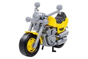 Leketøysbil - Cavallino Toys Cavallino Race Motorbike Yellow 25cm - 4202WD01