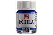 Skrive- & Tegneverktøy - Bruynzeel - Ecola Poster Paint Bottle 16ml Dark Blue 502 - 09165020