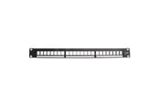Diverse kabel - Triax Patch Panel 19" 1U Keystone CAT6 UTP 24 Portar - 157082