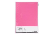 Arts & Crafts - Tilbehør - Creativ Company - Cardboard Pink A4 220g 10 pcs. - 219029