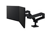 Skjermholder - Ergotron LX Pro mounting kit - modular - for 2 LCD displays - side-by-side - black - 45-686-292