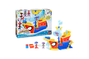 Leketøysbil - Marvel Spidey and His Amazing Friends Water-Webs Bubble Pirate Ship - G06665L0