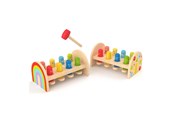 Brettspill & Puslespill - Hape Rainbow Hammer Bench - 87-0529