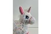 Brettspill & Puslespill - Krea Hop And Bounce Plush Horse Rainbow - 36-2033