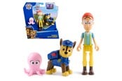 Figurer - Paw Patrol Chase & Captain Turbot Figure Pack with Baby Octopus - 6072992