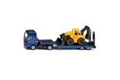 Leketøysbil - SIKU MAN Truck with Backhoe Loader - 313-1761