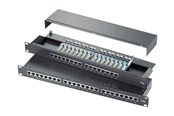 Tilbehør - Roline patch panel - 1U - 19" - 26.11.0328