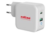 Mobil - Adaptere og ladere - Roline power adapter - USB 24 pin USB-C - 65 Watt - 19.11.1041