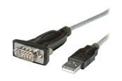 Nettverksadapter - Roline - serial adapter - USB - 12.02.1163