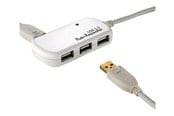 USB-hub - Roline USB 2.0 Hub with Repeater USB-hub - 4 porter - 12.04.1085