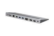 Dokkingstasjon - Roline VALUE - docking station - USB-C 3.2 Gen 2 - VGA HDMI DP - 1GbE - 12.99.1117