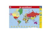 Barnerom - Deltas Educational poster - The World Map - 0280114