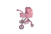 Dukker & Tilbehør - Happy Friend Pram pink - 504375
