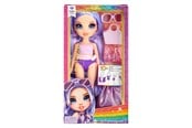 Dukker & Tilbehør - MGA Rainbow High Swim & Style Pop - Violet - 507314-EUC
