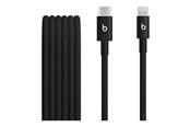 USB - Apple Beats USB-C to Lightning Woven Cable (1.5 m / 5 ft.) – Bolt Black - MDGK4ZM/A
