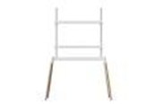 Flatskjerm-TV tilbehør - Gembird TV floor stand 55" - 86" white/wood - TVS-86F-01-W
