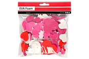 Arts & Crafts - Tilbehør - Creativ Company - Foam shapes Hearts Self-adhesive 200 pcs. - 790150