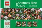Hobbyartikler - Euromic LEGO® Puslespill Juletræpuslespill 4 x 100 brikker - 4013116-232805