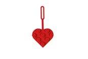 Hobbyartikler - Euromic LEGO® Bag Tag/Luggage tag Brick Heart Red - 4006151-53658
