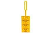 Hobbyartikler - Euromic LEGO® Bag Tag/Luggage tag YELLOW packed on printed card - 4006151-53657
