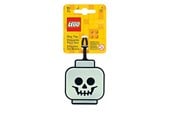 Hobbyartikler - Euromic LEGO® Bag Tag/Luggage tag Skeleton Face Glow in the Dark - 4006151-53648