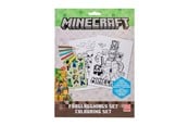 Skoleutstyr - Euromic MINECRAFT Coloring set w/6 col. pencils sticker - 166506853