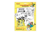Skrive- & Tegneverktøy - Euromic PIPPI Coloring set w/6 col. pencils stickers - 163706853