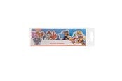 Skoleutstyr - Euromic 4-pack erasers - 4 shaped erasers packed in acetate box with eurohole (size of box 5.2 x 16 cm) - 145707106