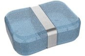 Skoleutstyr - Euromic LUNCH BUDDIES Glitter lunch box w/strap BLUE - 088908727-21000311