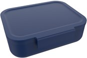 Skoleutstyr - Euromic LUNCH BUDDIES Navy Blue lunch box w/clip&divider - 088908724-21455826