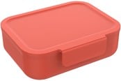 Skoleutstyr - Euromic LUNCH BUDDIES Red lunch box w/clip lock & divide - 088908724-21455398