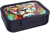 Skoleutstyr - Euromic LUNCH BUDDIES Lion lunch box w/clip & divider - 088908724-21000241
