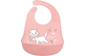 Babyutstyr - Euromic BABY Toddler 100% silicone Bib Disney Marie - 088628701-07463