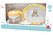 Babyutstyr - Euromic BABY 3-pc. GIFT BOX SET mug bowl & spoon WTP - 088608703-13707