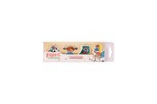 Skrive- & Tegneverktøy - Euromic 4-pack erasers - 4 shaped erasers packed in acetate box with eurohole (size of box 5.2 x 16 cm) - 063607106