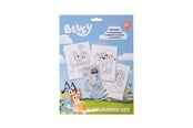 Skrive- & Tegneverktøy - Euromic BLUEY coloring set w/6 crayons paper envelope - 048206877