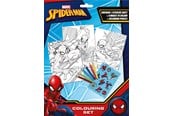 Skrive- & Tegneverktøy - Euromic SPIDERMAN Coloring set w/6 colouring pencils - 017806853