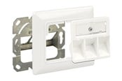 Tilbehør - DeLOCK Keystone Wall Outlet - 86194