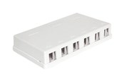 Tilbehør - DeLOCK Keystone Surface Mounted Box - 6 Port - 86227