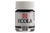 Skrive- & Tegneverktøy - Bruynzeel - Ecola Poster Paint Bottle 16ml Black 700 - 09167000