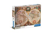 Puslespill - Clementoni Old map (1000) - 39706