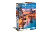Puslespill - Clementoni Lighting Venice (500) - 35542