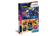 Puslespill - Clementoni DC Comics Super Colour Batwheels (2x20) - 24806