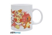 Reklameartikler - ABYstyle - POKEMON Mug Fire Starters White - Krus - MG3946