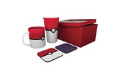 Reklameartikler - ABYstyle - POKEMON Gift Set Glass + Mug + 2 Coasters Pokéball - Gavepakke - GFB0085